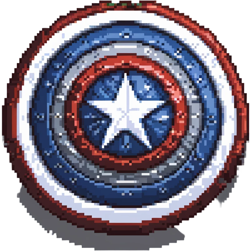 captain america shield emoji