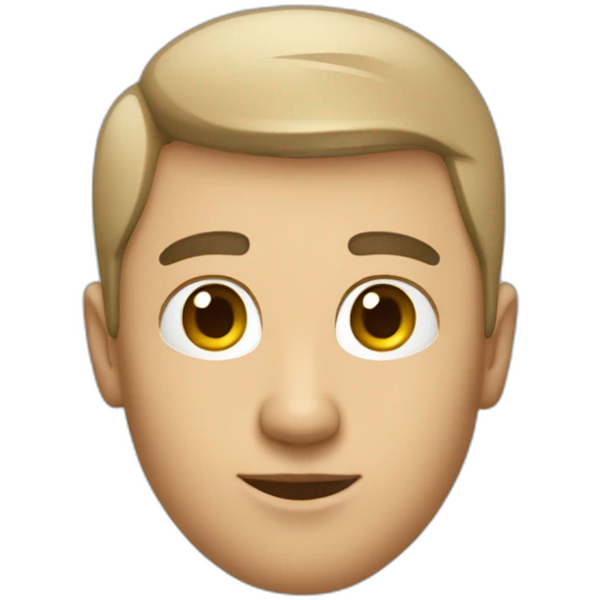 The shaven-headed IT guy emoji
