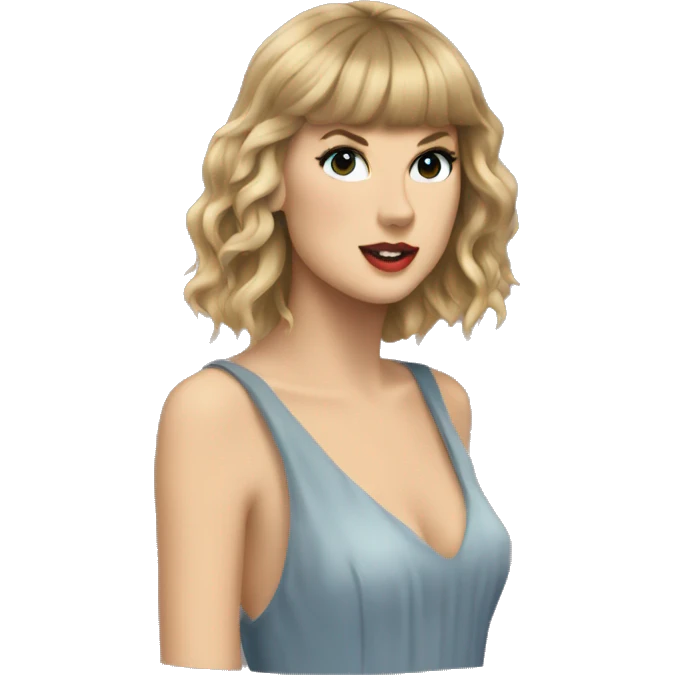 Taylor Swift during her evermore era emoji