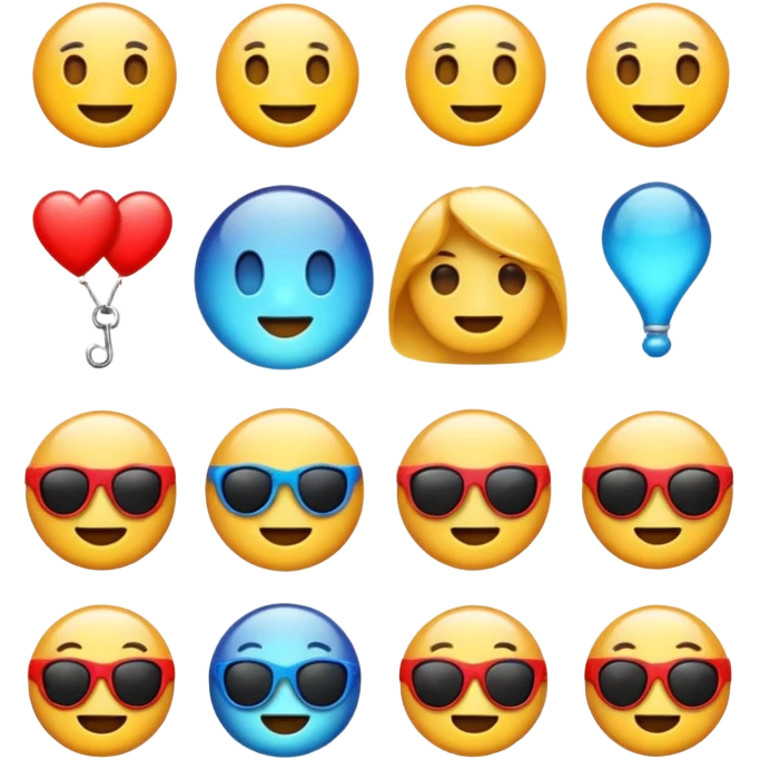 Cool emojis hi de do tum emoji