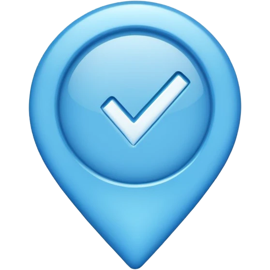 Palomita azul de verificado tiktok emoji