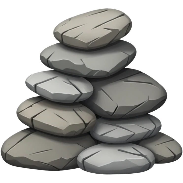 Stone emoji