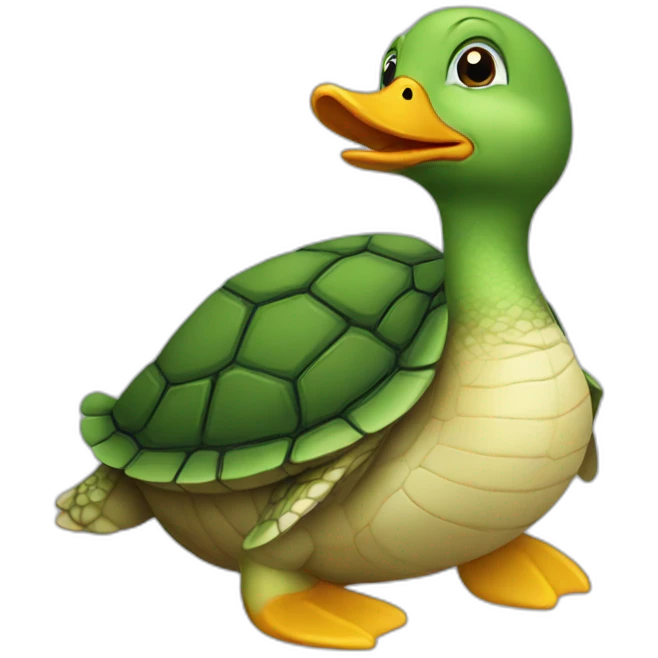 Turtle duck  emoji