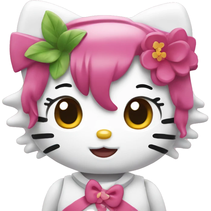 Hello kitty emoji