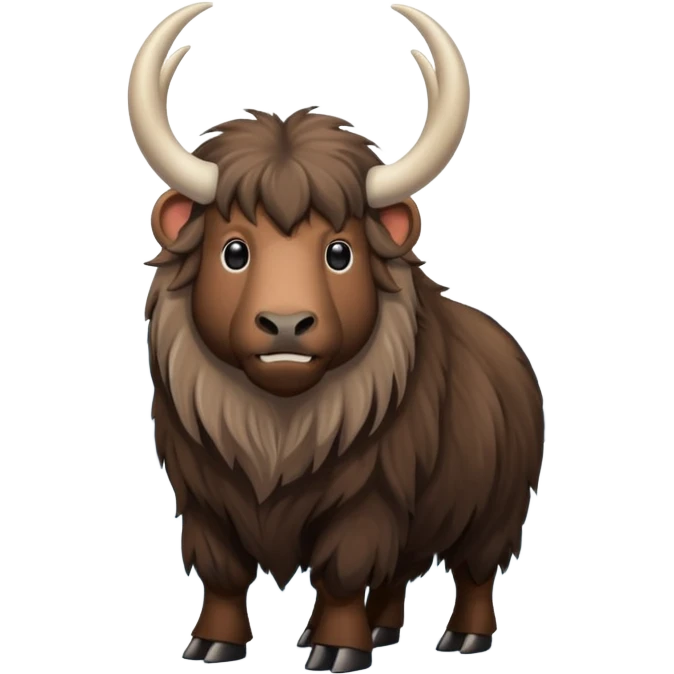 Muskox emoji