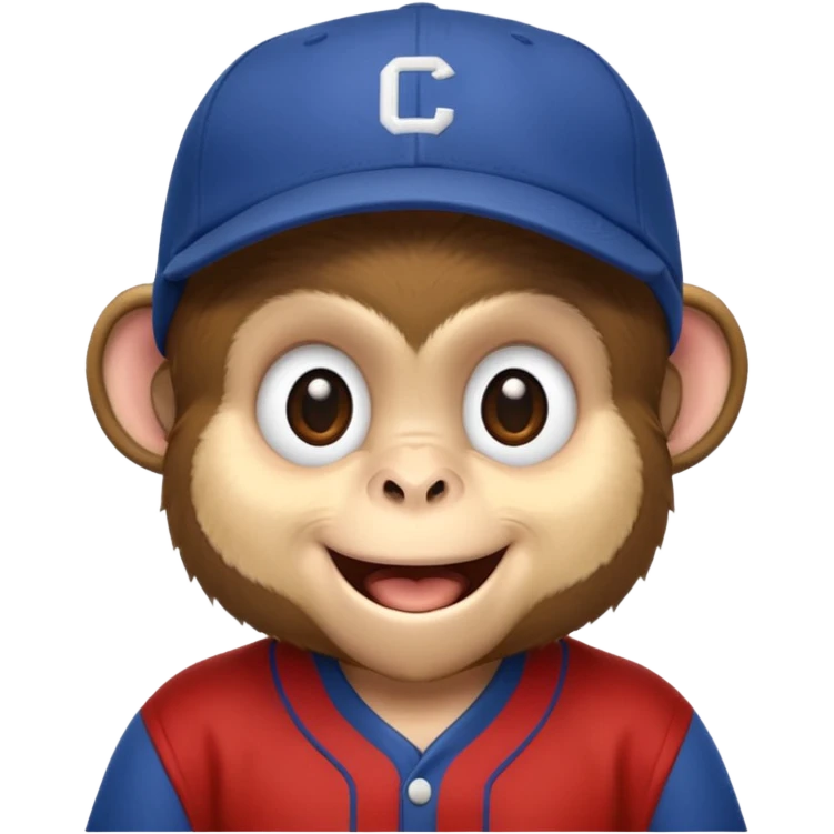 monkey with caps emoji