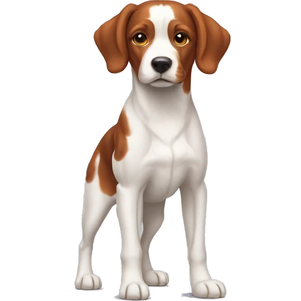 Brittany Dog Breed Full Body emoji