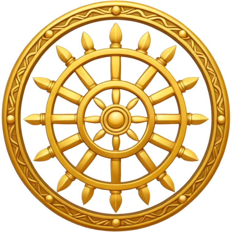 dharma wheel emoji