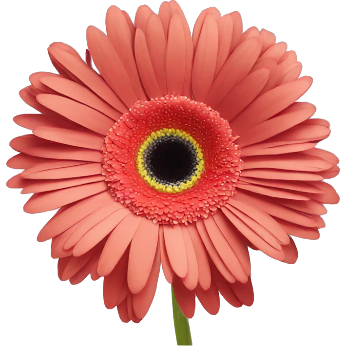 One gerbera daisy emoji