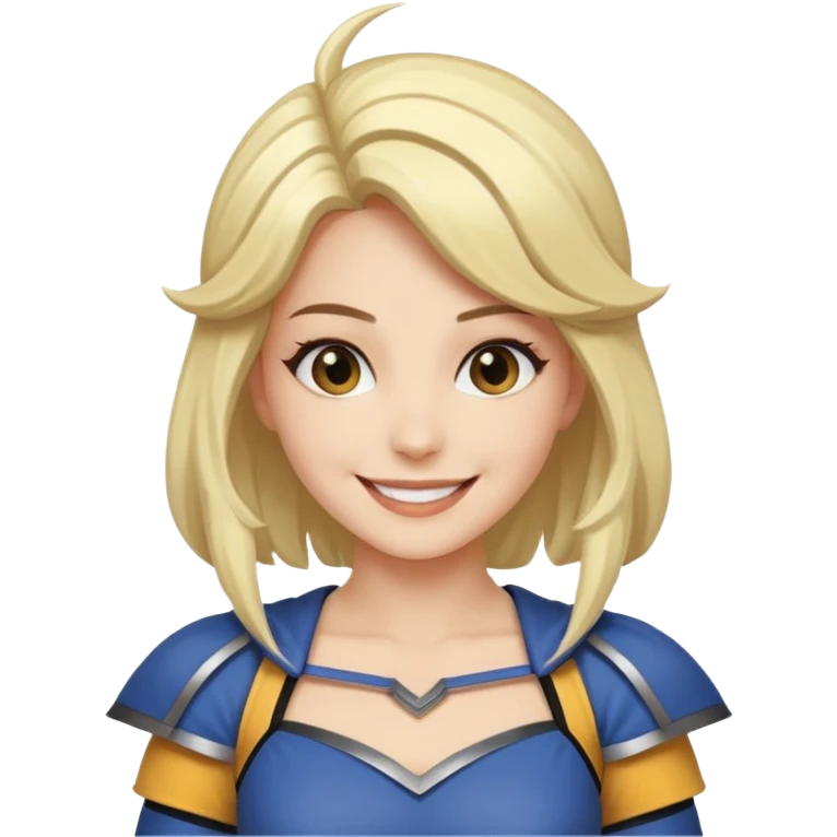 Comic con woman emoji