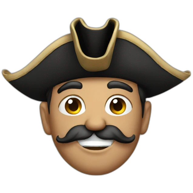 pirate face emoji