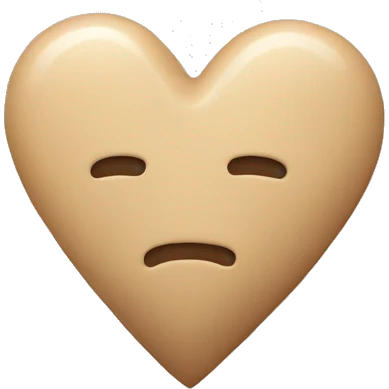 Beige healing heart with bandaid emoji