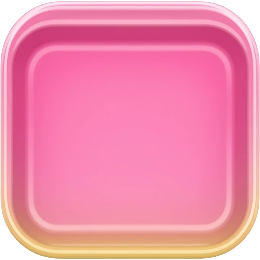 yellow pink tray on top inspired by Barbie colour palette emoji