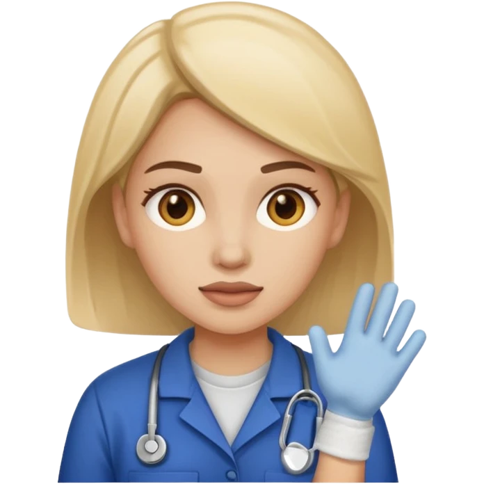 A female employee who has a major injury needs to report it. emoji