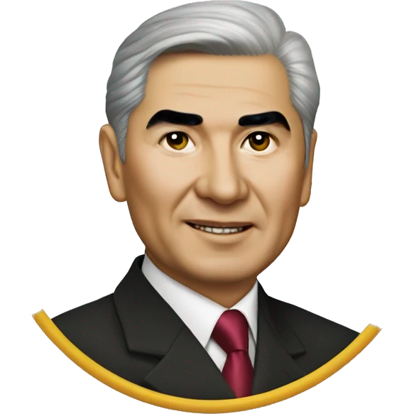 Saparmurat Niyazov president Turkmenistan emoji