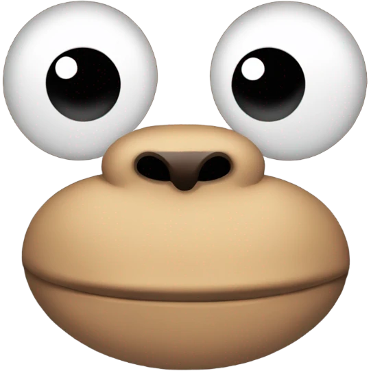 Big fat chunky monkey emoji