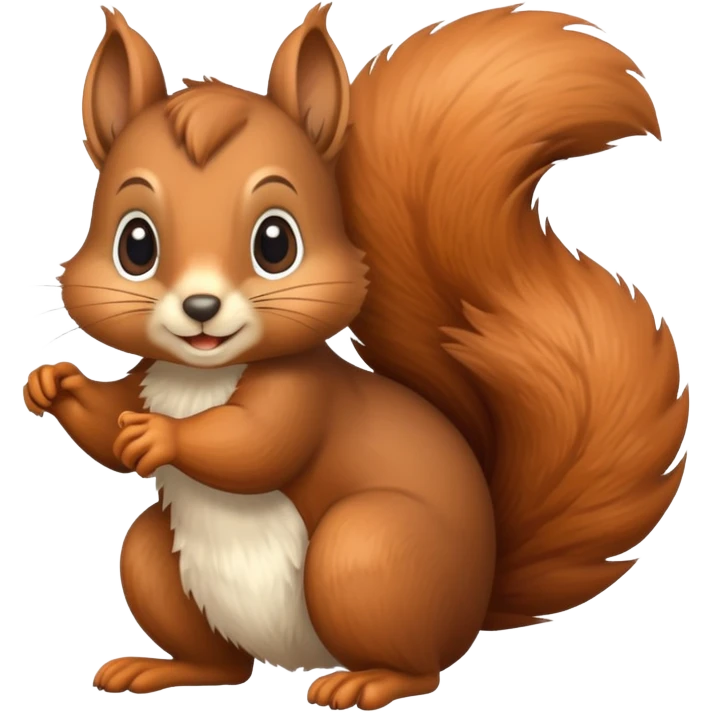 squirrel cute emoji