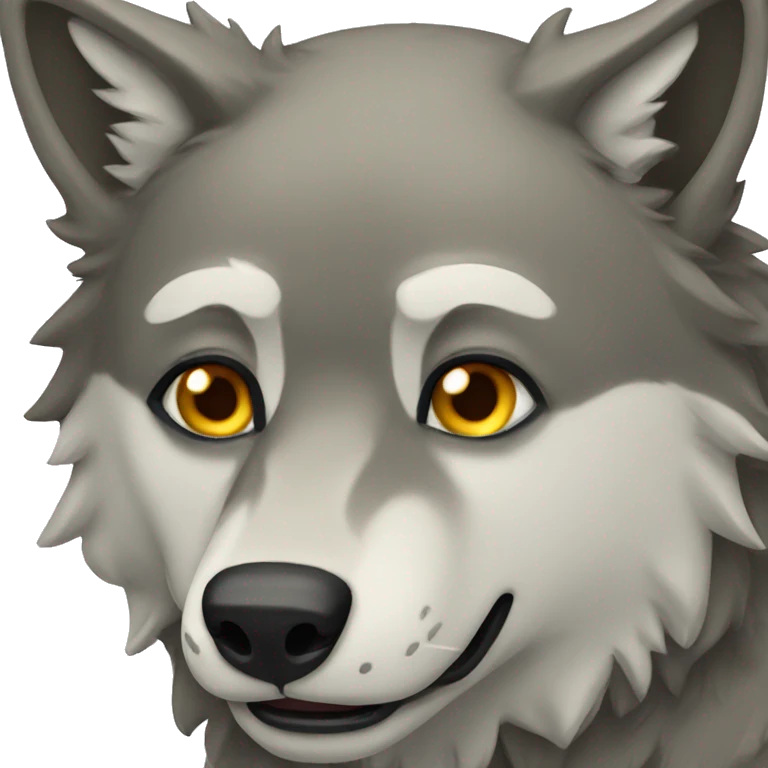 wolf  emoji
