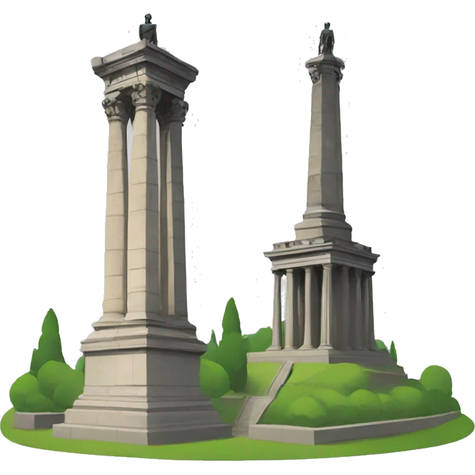 Scot monument emoji