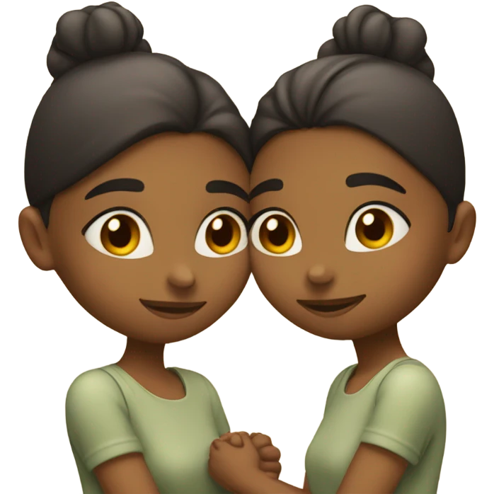 gay girls kissing emoji
