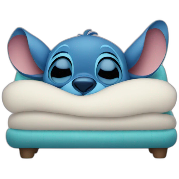 Sleeping stitch disney emoji