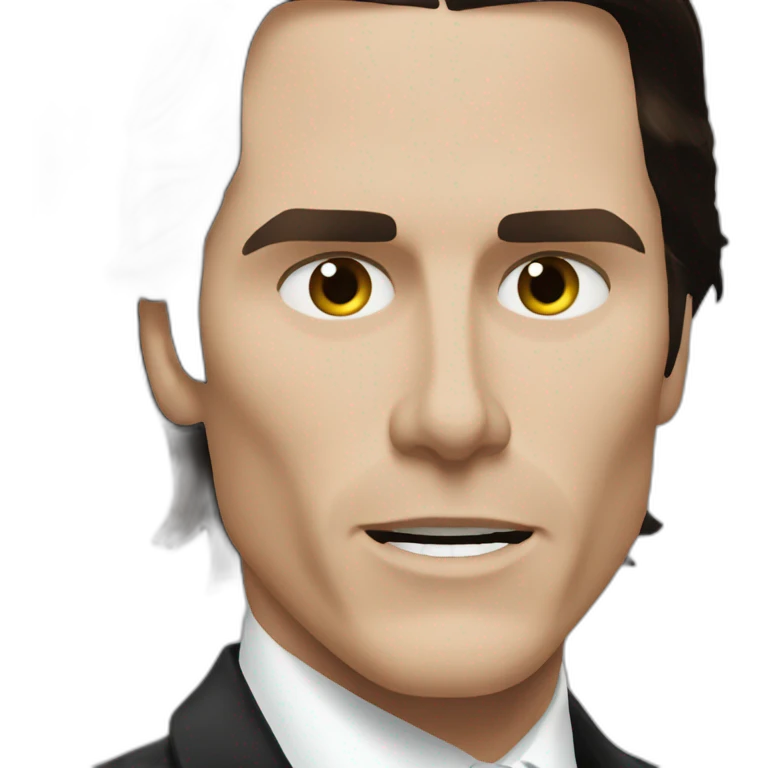 Christian Bale American Psycho emoji