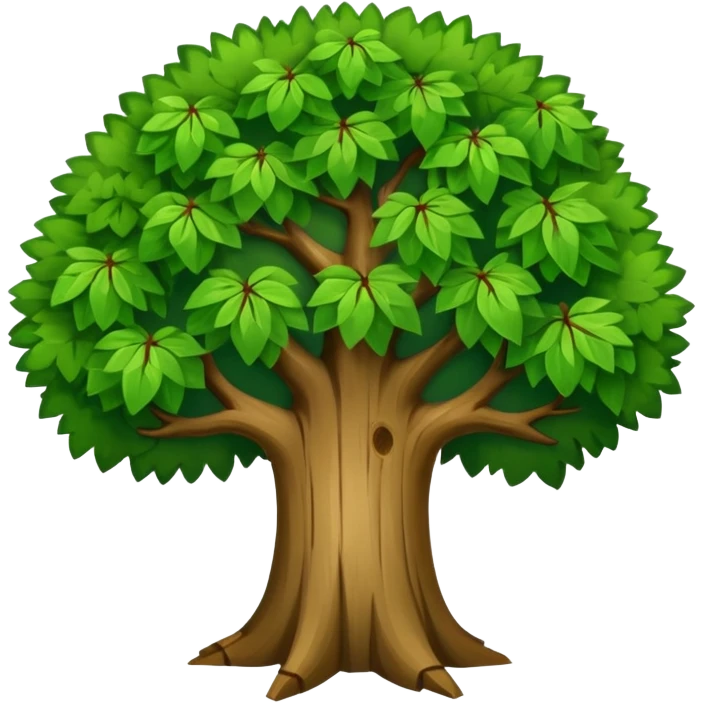 árbol con un letrero que dice 'Día del Árbol' emoji