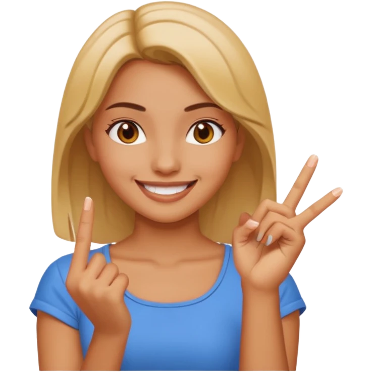 snap of fingers girl emoji