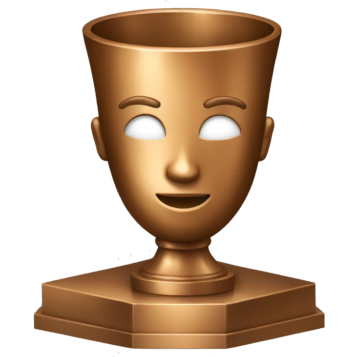 bronze trophy emoji