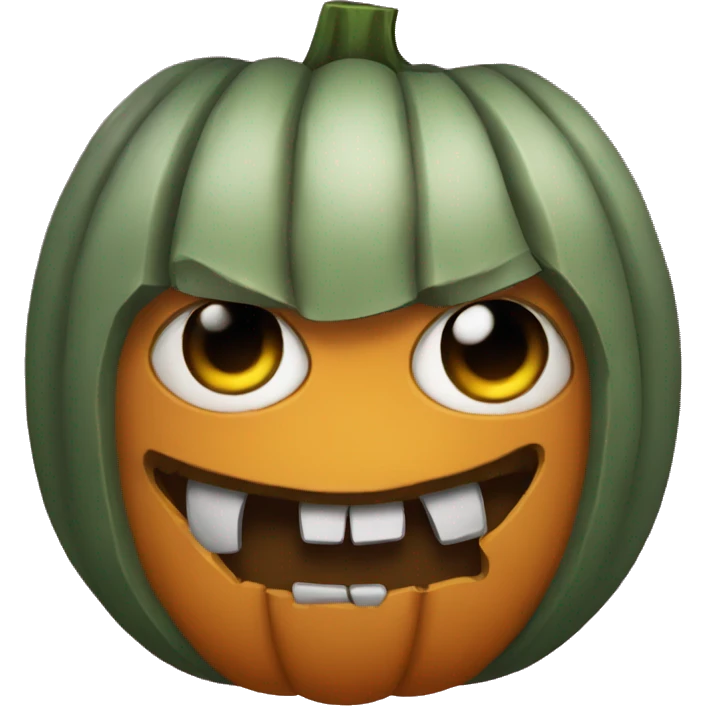 gangsta pumpkin emoji