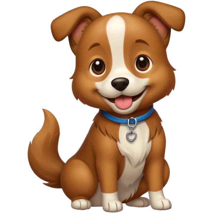 Happy dog emoji