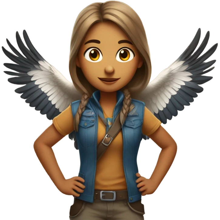 Hawk Utah girl emoji