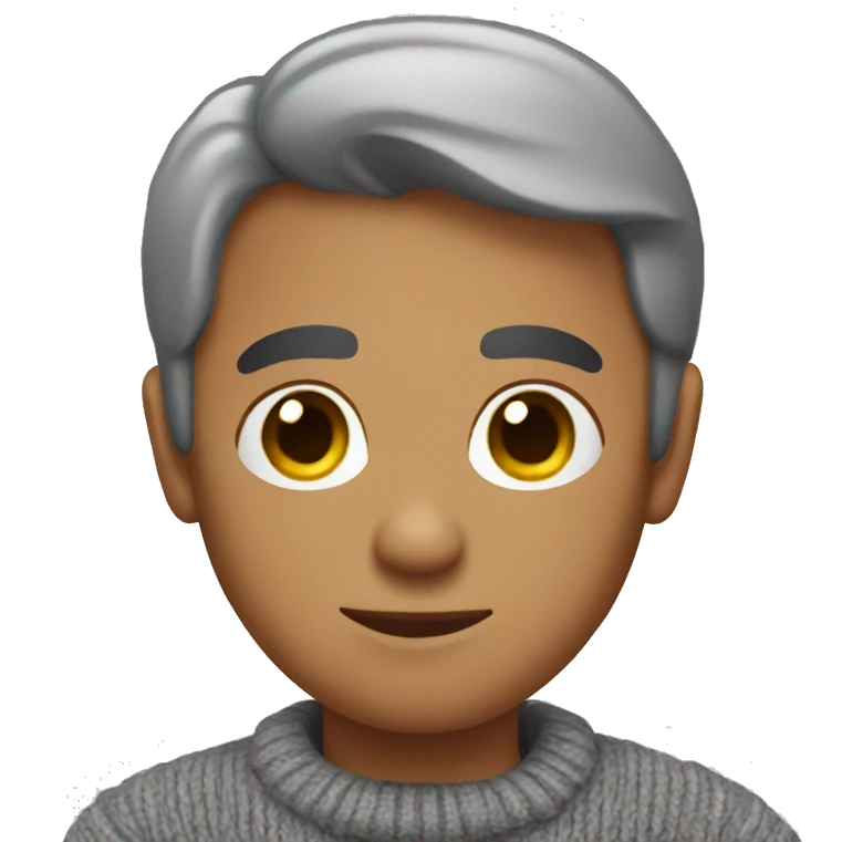 jorge wearing a sweater emoji