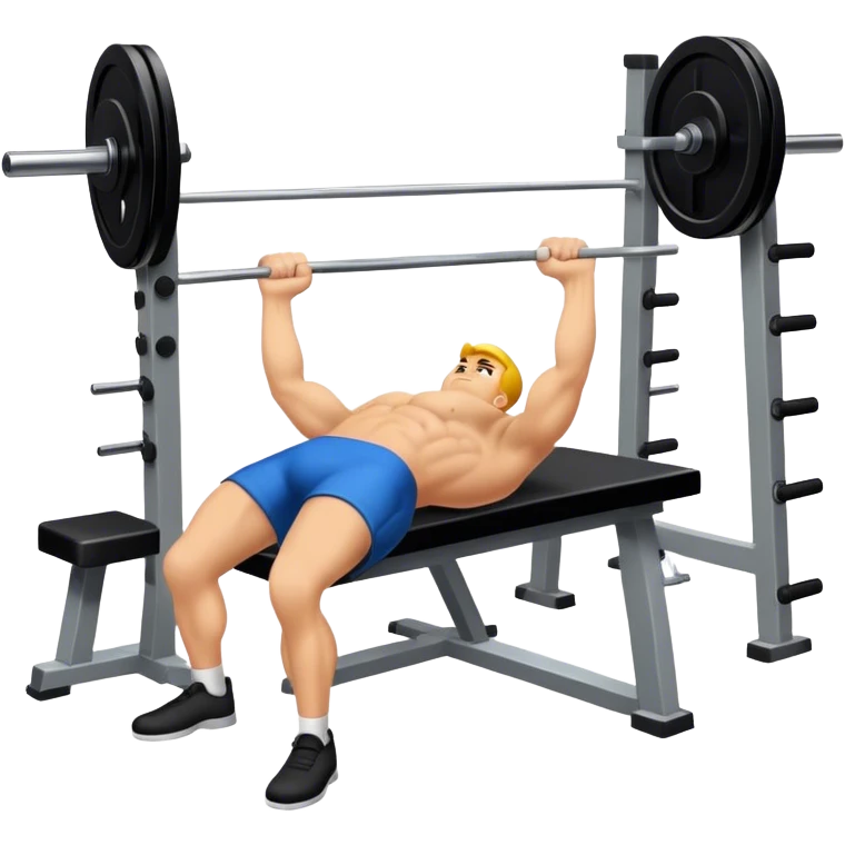 close-grip flat-benchpress emoji