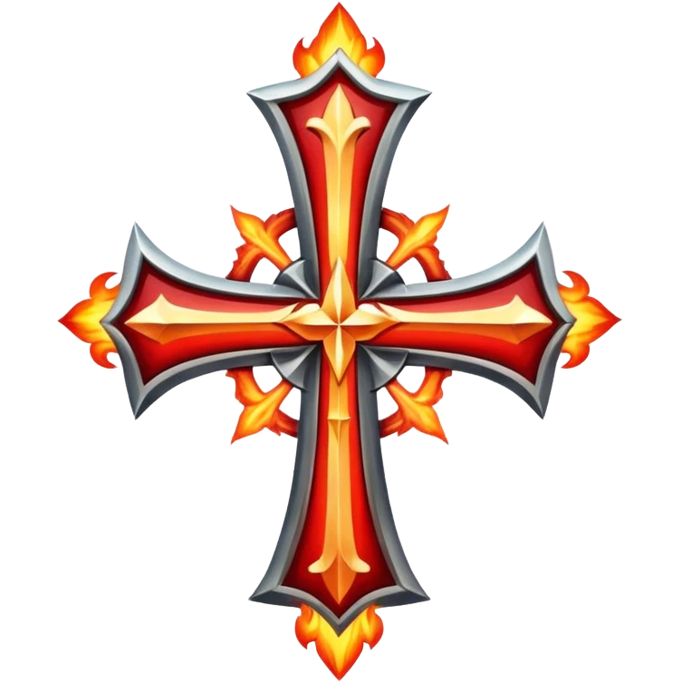 templar fire cross emoji