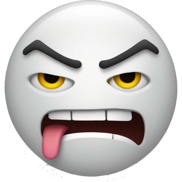 angry and happy face emoji