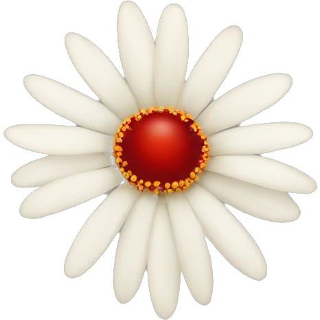 corona de cristo flower red emoji