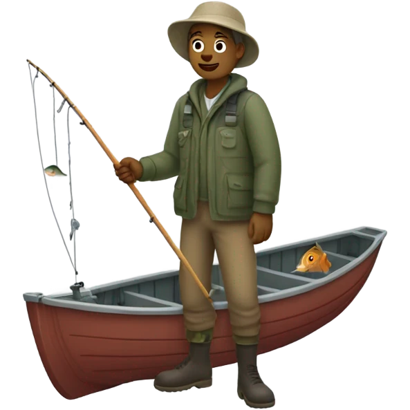 Fisherman emoji