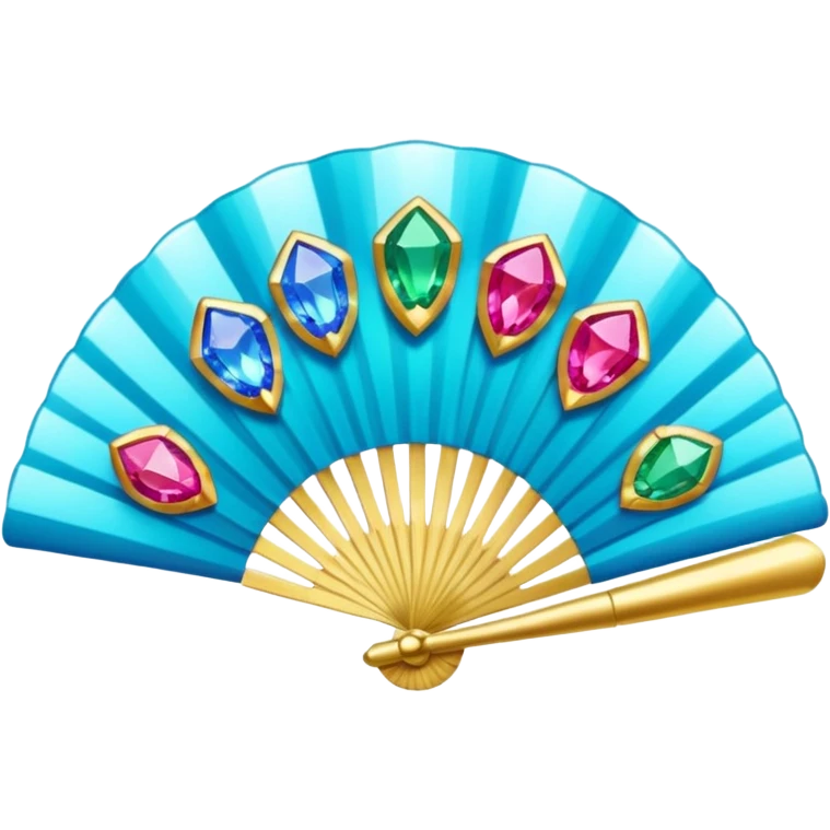 gem fan with ggem accessories emoji