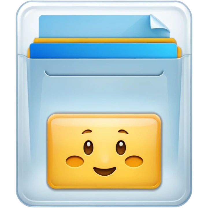 Punched pockets for documents  emoji