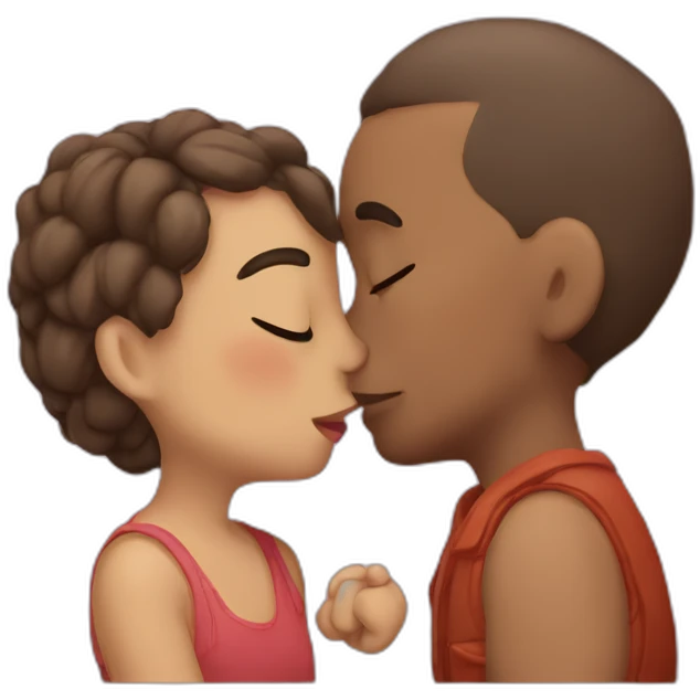Popo beso emoji
