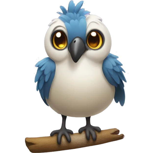 Cagou bird emoji