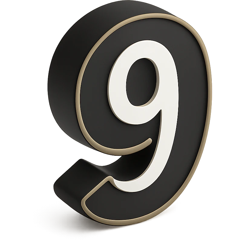 Can you make the number white emoji