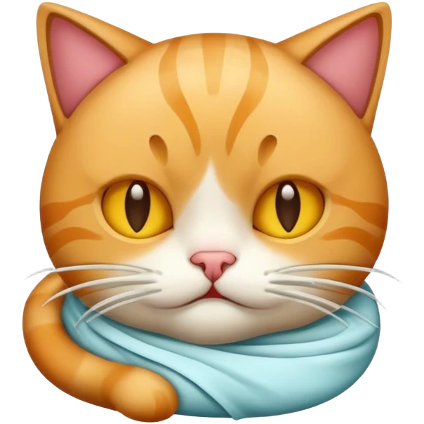 Vomiting cat emoji