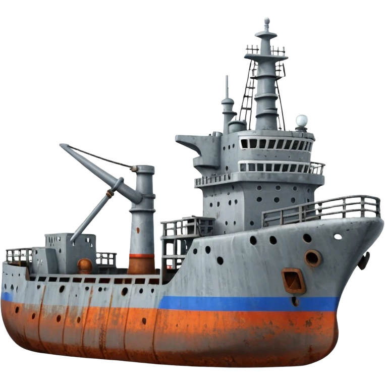 generate a realistic russian ship emoji
