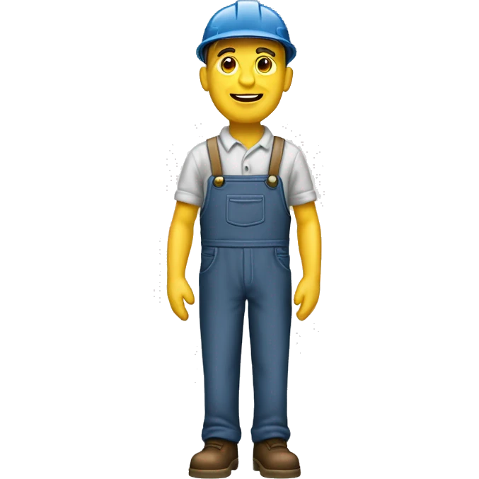 1960 worker fullscale standing emoji