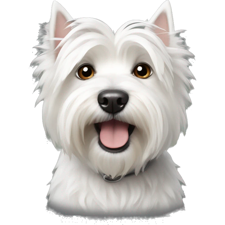 Dog west highland white terrier  emoji