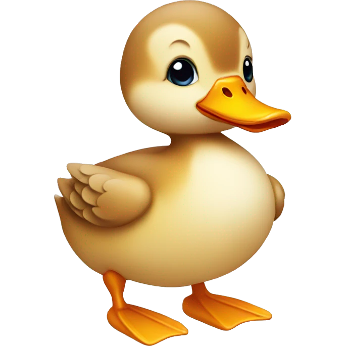 Duck baby emoji