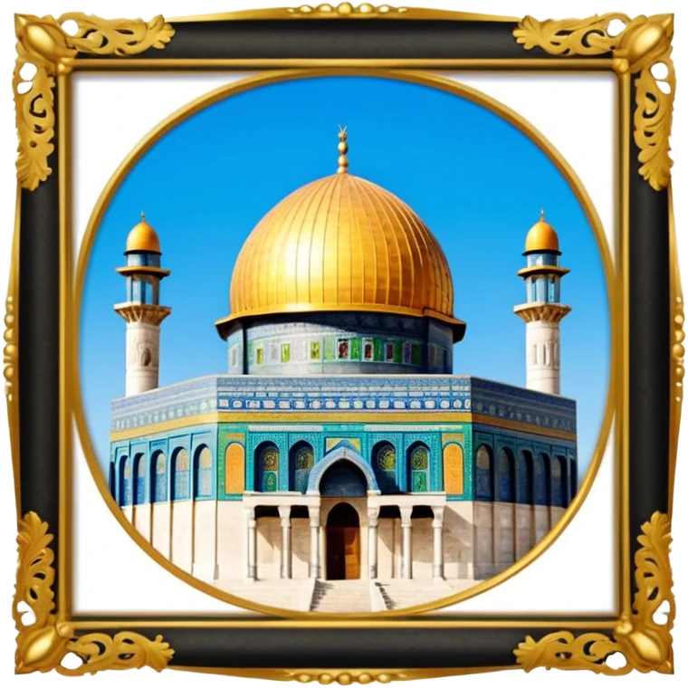 Dome of the rock, Palestine emoji