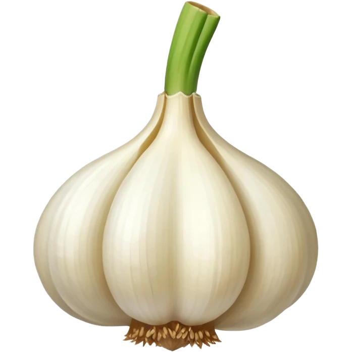 single garlic piece emoji